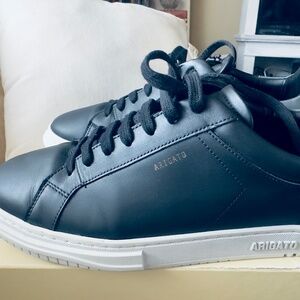 Axel Arigato Black Leather Athletic Sneakers